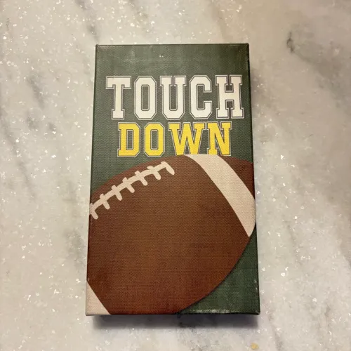 Quadro Decorativo Futebol Americano "Touchdown" - Estilo Canvas