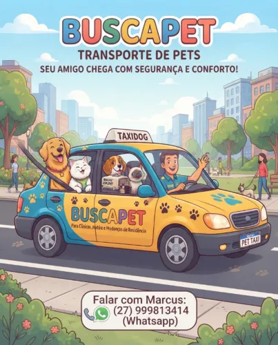 Taxidog - transporte de pets na Grande Vitória