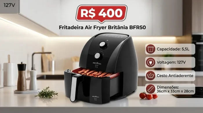Air Fryer 5,5L (lacrada)