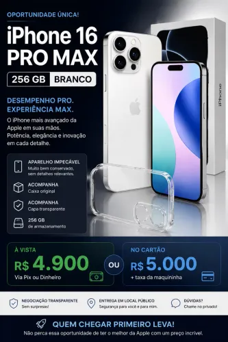 iPhone 16 pro max 256GB