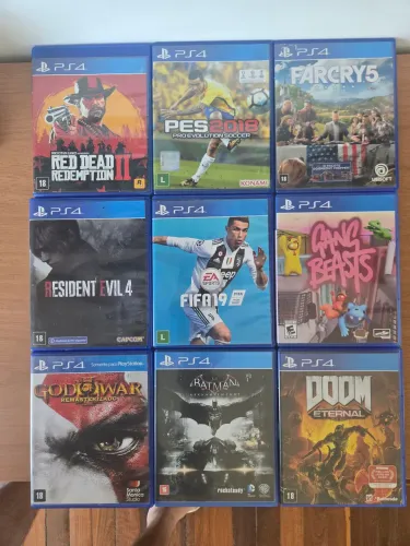 Jogos PS4 - Seminovos