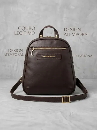 Bolsa couro legítimo arzon
