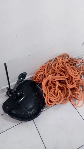 Cadeirinha e 100 metros corda.