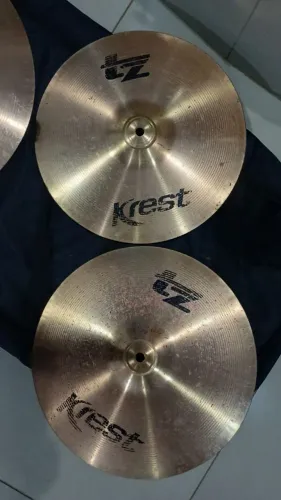 Prato de bateria e chimbal