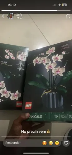 Orquídea Lego Novo