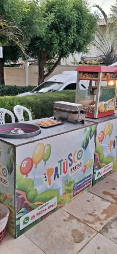 Pula-pula Algodão-doce Crepe