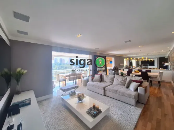 Apartamento para LOCAÇÃO MOBIILIADO de 171 m² com lazer completo no Cristais da Terra