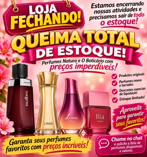 Perfume Boticário/Natura