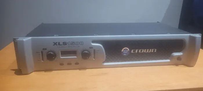 AMPLIFICADOR CROWN XLS 1500 - EXCELENTE OPORTUNIDADE