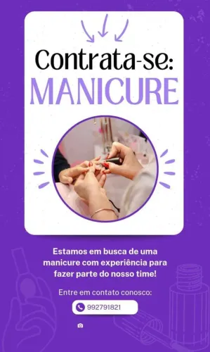 Vaga para trabalhar em salão de beleza na região do Giocondo orsi.