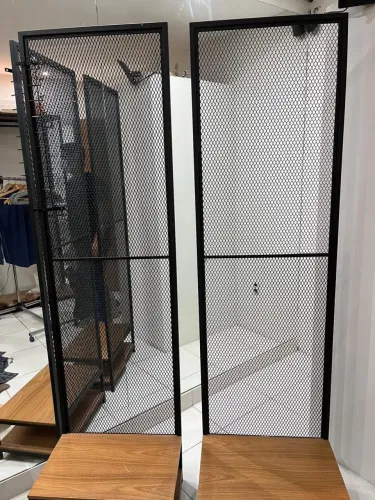 Armário para manequim loja de roupas 