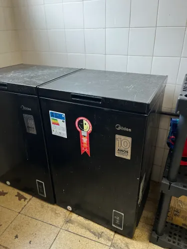 Freezer Horizontal Midea 100L Termostato digital