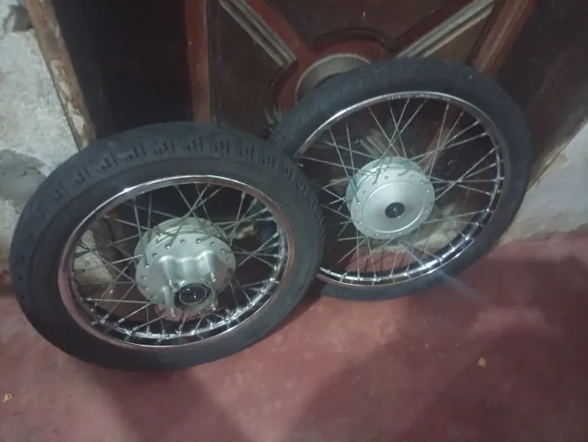 Rodagem da moto pop 2024
