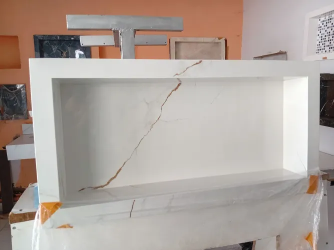 Nicho em porcelanato de 80 cm