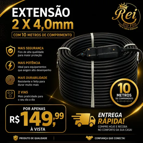 Extensão Elétrica Reforçada 