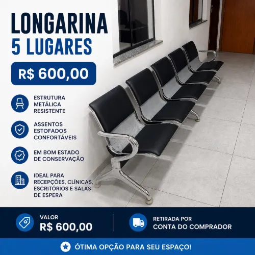 LONGARINA 5 LUGARES