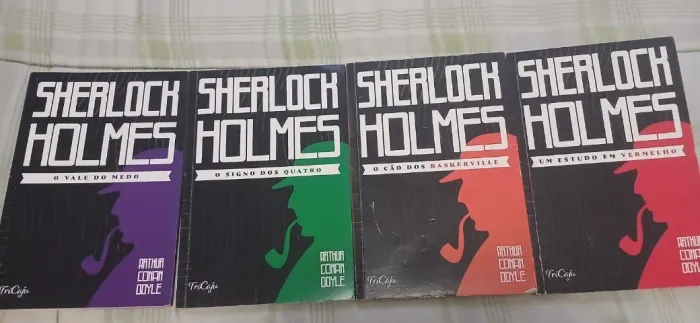 Kit 04 Livros | Sherlock Holmes | TriCaju