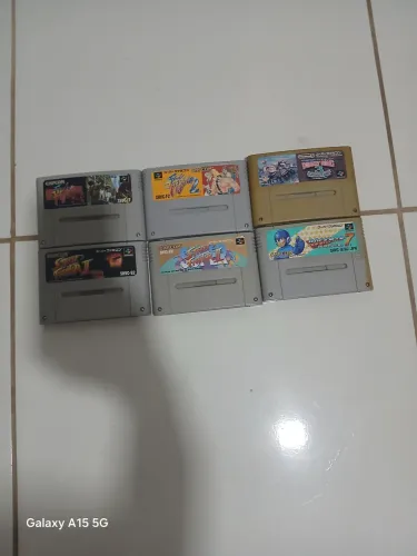 Lote super famicom