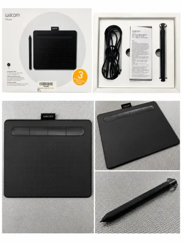 Mesa Digitalizadora Wacom Intuos CTL-4100 Semi Nova - Completa na Caixa
