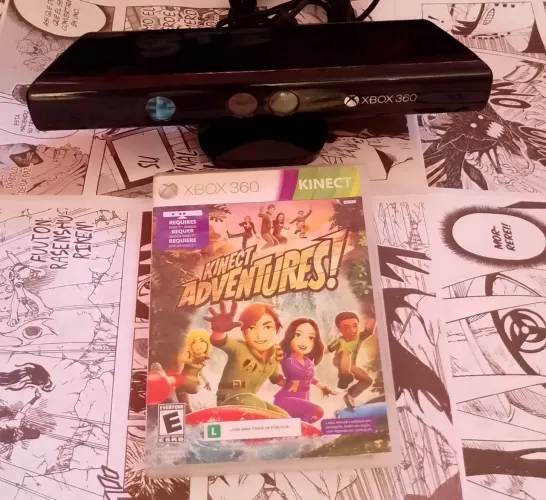 Kinect Xbox 360 Original + Jogo Original (Faço olx pay)