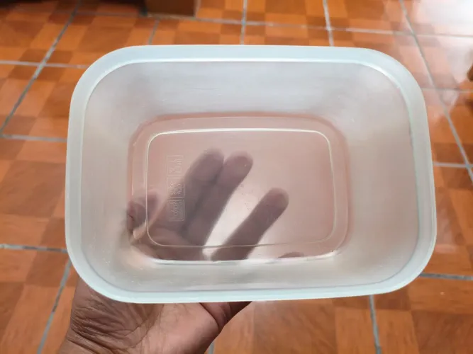 Conjunto de potes Eletrolux usados.