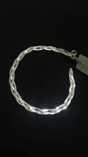 Pulseira Feminina Prata 925 3em1 com garantia .