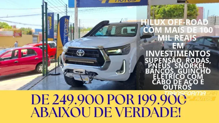 Toyota Hilux CD SR 4X4 2.8 TDI Diesel Aut. 2020