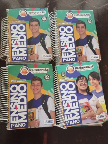 Kit completo Refferencial 1° ano- Teoria + Questões ENEM e Vestibulares