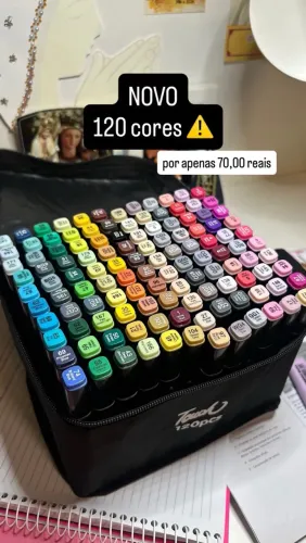 Canetas Touch 120 unid para pintar bobbie goods