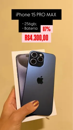 15 PRO MAX 256gb