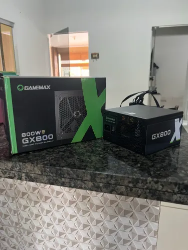 Fonte gamemax 800w 80 plus gold