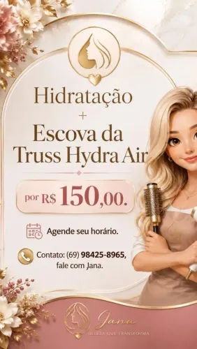 Jana? Cabeleireira