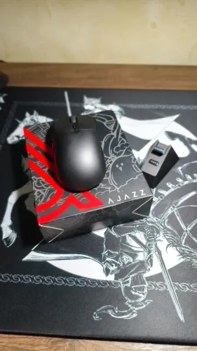 Mouse Gamer Sem Fio Ajazz AJ139 V2 MC Novo