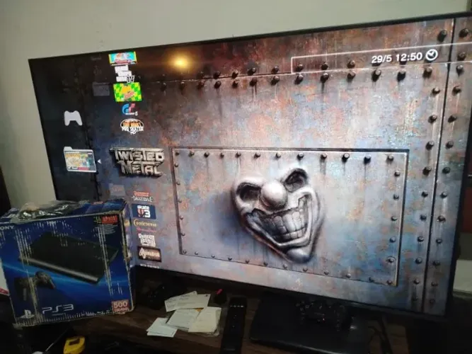 Ps3 Playstation 3 Super Slim 500gb Desbloqueado
