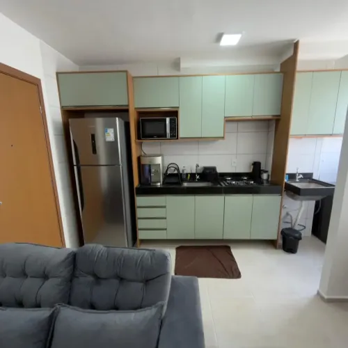 Apartamento pronto para morar mobiliado