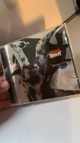 Cd Slipknot Iowa versão prata 