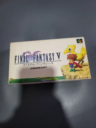 Final Fantasy V Famicom ( Na caixa original)