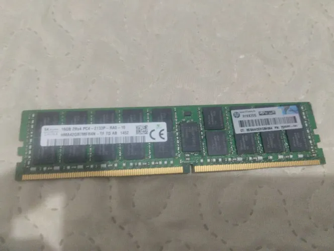 Memória ram 16gb ddr4 ECC para Xeon