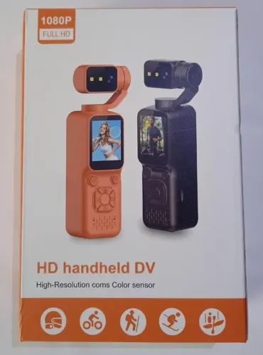 Camera de Ação HD 1080P Handheld  Gimbal 1D