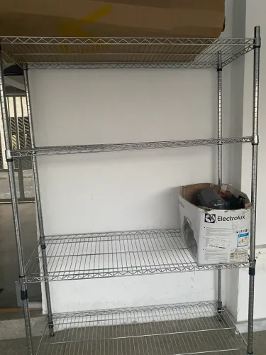 Vendi estante de inox