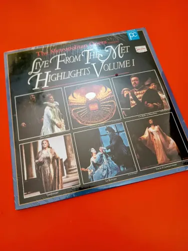 Laserdisc The Metropolitan Opera live from The met Lacrado