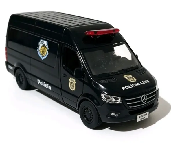 Miniatura Sprinter Polícia civil - Goe 