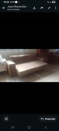 Sofá cama 3 lugares