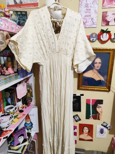Vestido Off White novo