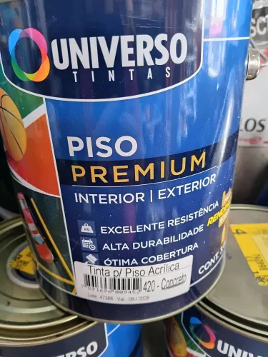 Tinta piso parede Premium 3.6 litros