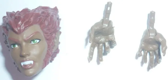 Cabeça (Head) Wolfsbane (Lupina) Marvel Legends Hasbro New Mutants (Novos Mutantes)