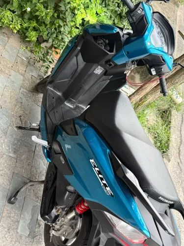 Moto honda elite 125 azul barato
