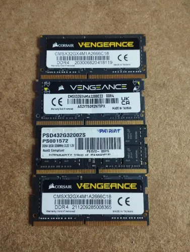 Memória 32gb ddr4 notebook
