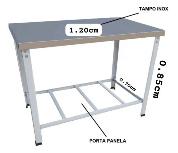Mesa de inox 