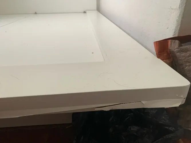 Cama casal sem colchão planejado . 
